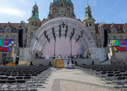 Start des 39. Deutschen Evangelischen Kirchentags 2025 in Hannover
