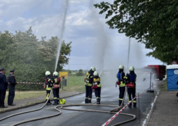 Feuerwehr Ilten richtet Traditionswettkämpfe 2025 aus Wasserabgabe