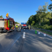 Verkehrsunfall auf A2 behindert Einsatzkräfte massiv Verkehrsunfall A2