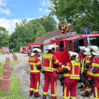 Gasaustritt Feuerwehreinsatz
