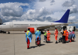 BBK koordiniert medizinische Hilfe für Ukraine-Verletzte Kleeblatt Transporte