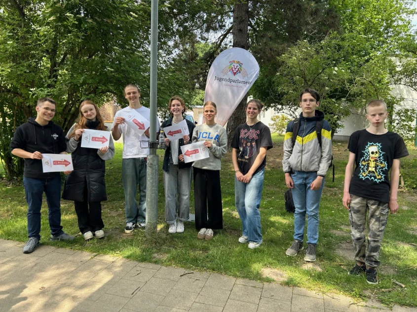 Gruppenbild Jugendparlament