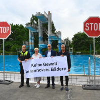 Gegen Gewalt im Schwimmbad