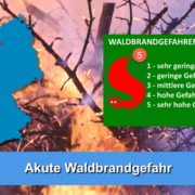 Waldbrandstufe 5