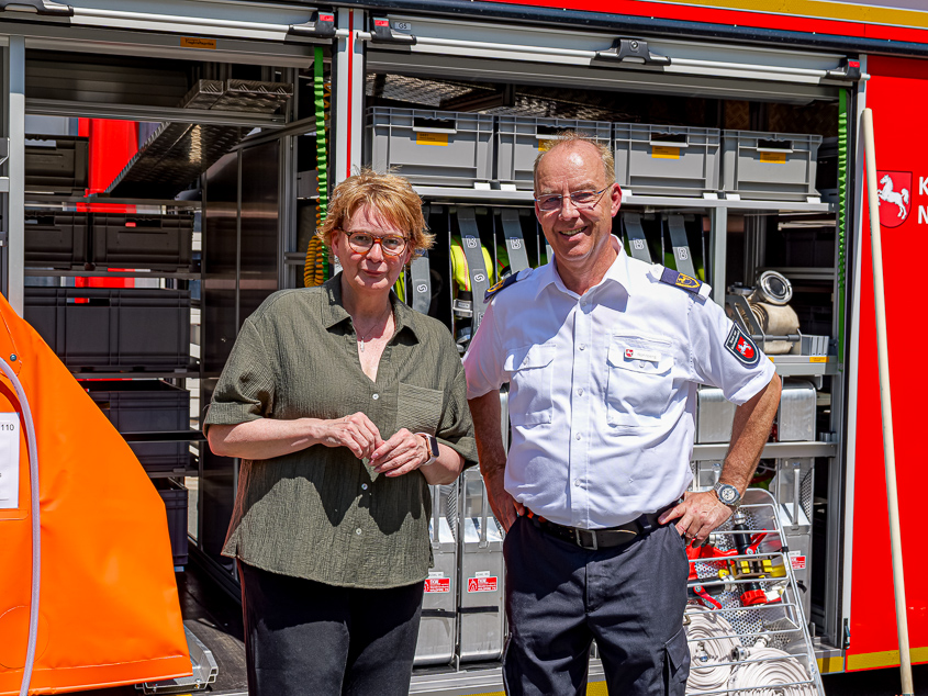 Vorstellung Jahresbilanz 2024 im Brand-, Katastrophenschutz und Rettungsdienst in Niedersachsen