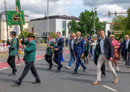 Hannovers Innenstadt im Zeichen des Schützenausmarschs Schützenausmarsch 2025