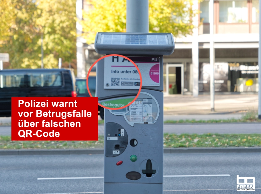 Parkautomat Betrugsfalle