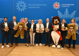 Teddybären als Trostspender im Polizeieinsatz Teddybären