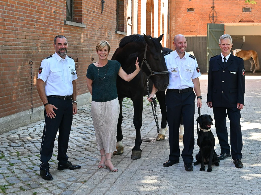 Neuer Chef der Reiter- und Hundestaffel der Polizei Hannover
