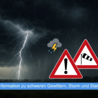 Vorabinfo Gewitter