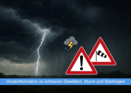 Schwere Gewitter in Region Hannover erwartet Vorabinfo Gewitter