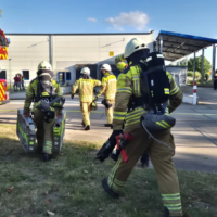 Feuerwehr Langenhagen übt