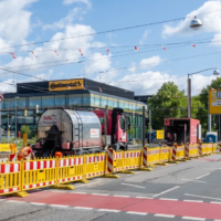 Bauarbeiten Hans-Böckler-Allee