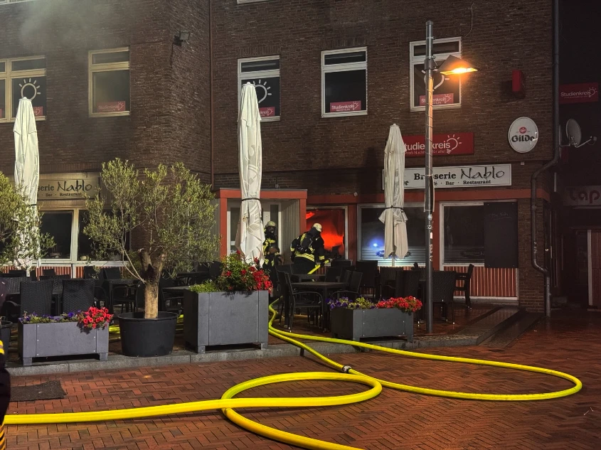 Löscheinsatz Feuerwehr