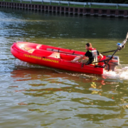 Schlauchboot Feuerwehr