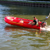 Schlauchboot Feuerwehr