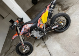 Gestohlenes Motorrad