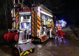 Schweres technisches Gerät der Feuerwehr