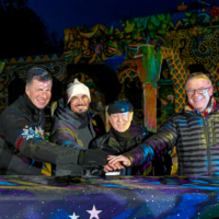 Start zur Lichtershow Christmas Garden 2025