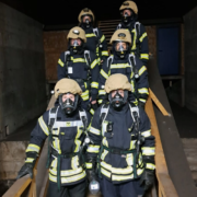 Übung in U-Bahn-Station