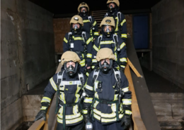 Sehnder Feuerwehren üben in stillgelegter U-Bahn-Station Übung in U-Bahn-Station