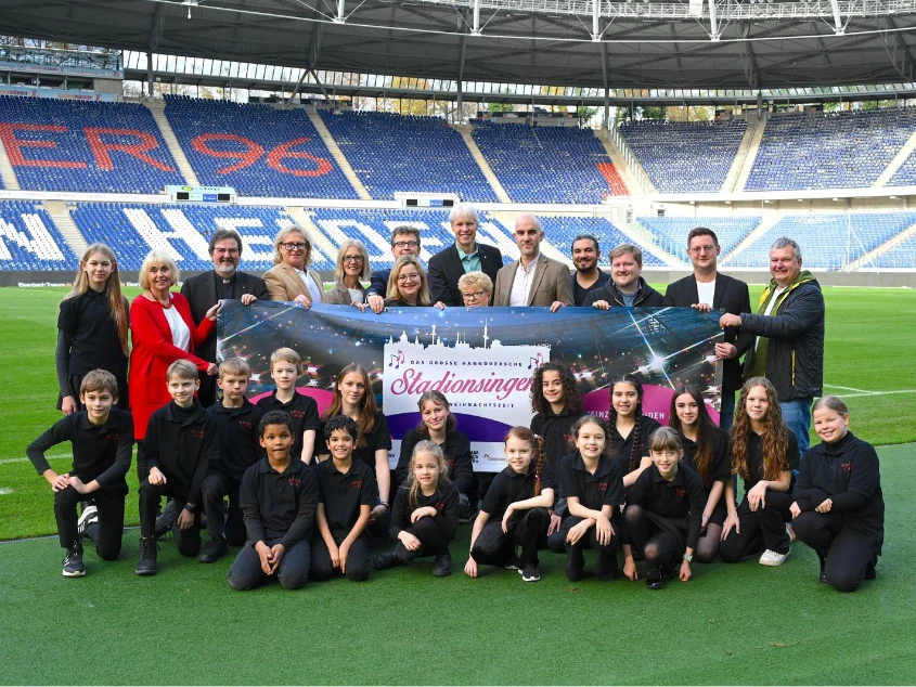 Stadionsingen bringt Hannover in Weihnachtsstimmung Stadionsingen 2025