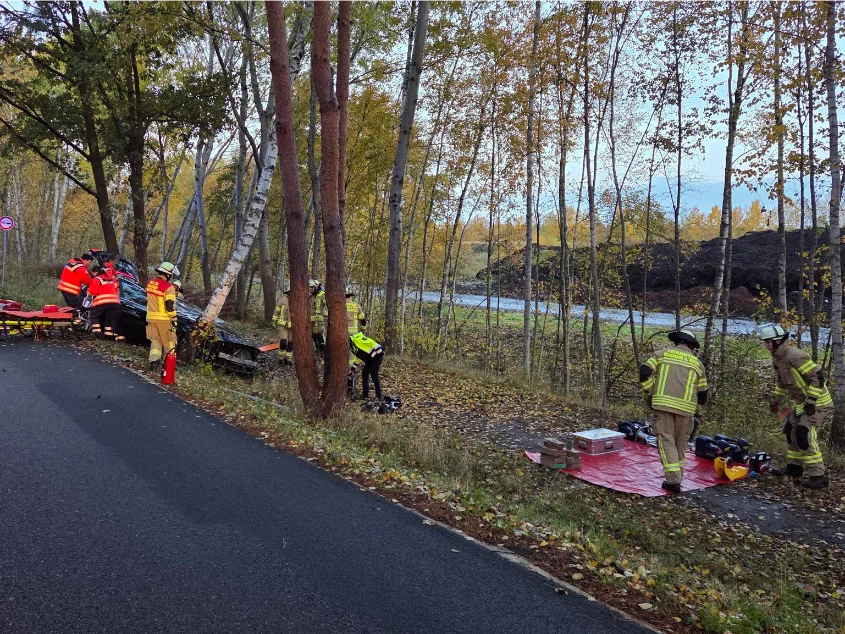 Schwerer Unfall auf der Moorstraße in Neustadt Verkehrsunfall Moorstraße in Neustadt
