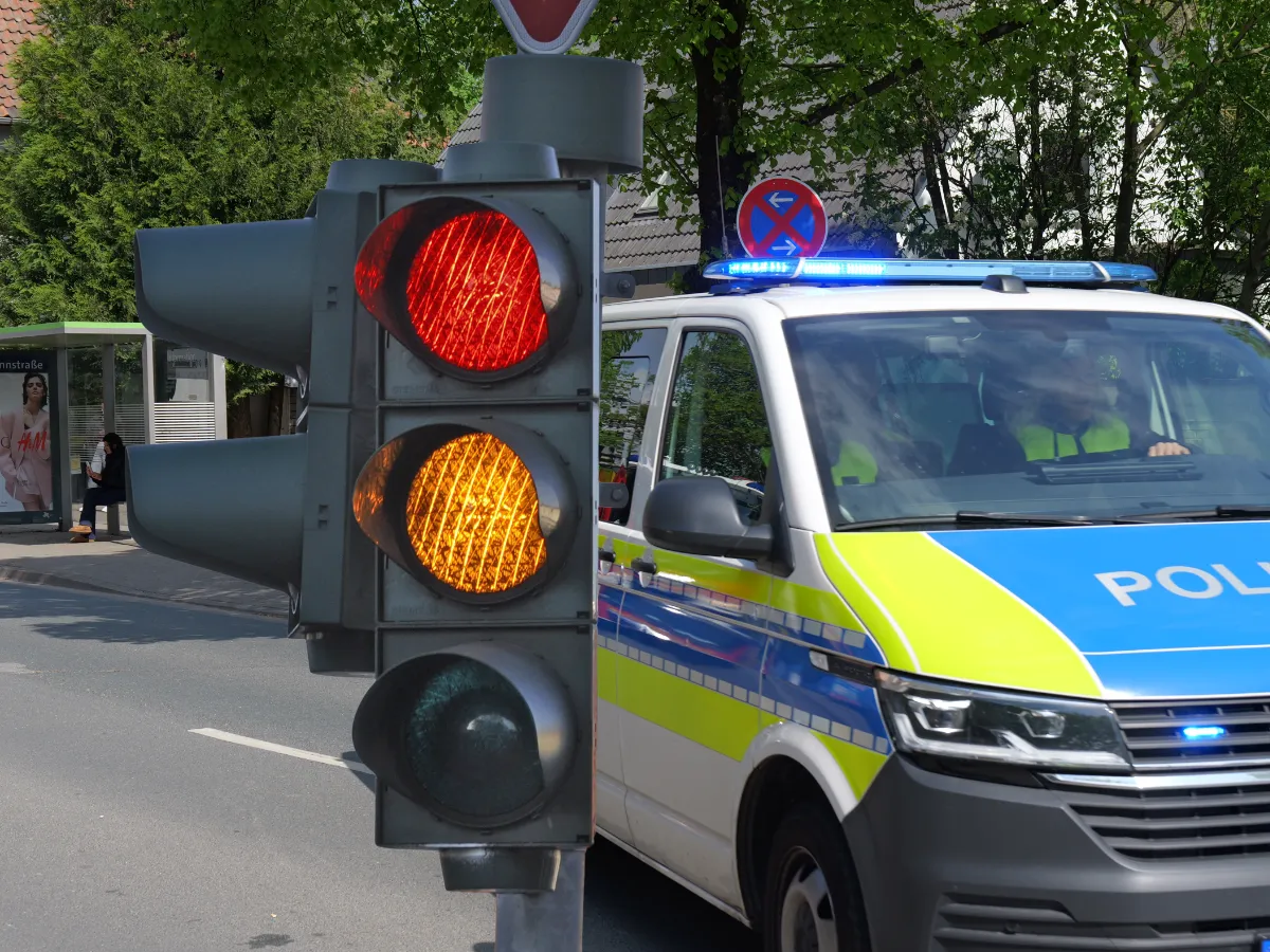 Polizeikontrollen am Aegidientorplatz: 34 Rotlichtverstöße Rotlichtverstöße Kontrolle durch Polizei