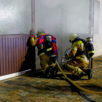 Rauch und vermisste Personen: Übung in Krähenwinkel Angriffstrupp Feuerwehr