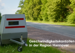 Radaranhänger für Geschwindigkeitsmessung