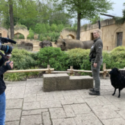 Tierpflegerin im Fernsehen