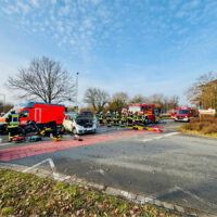 Schwerer Verkehrsunfall