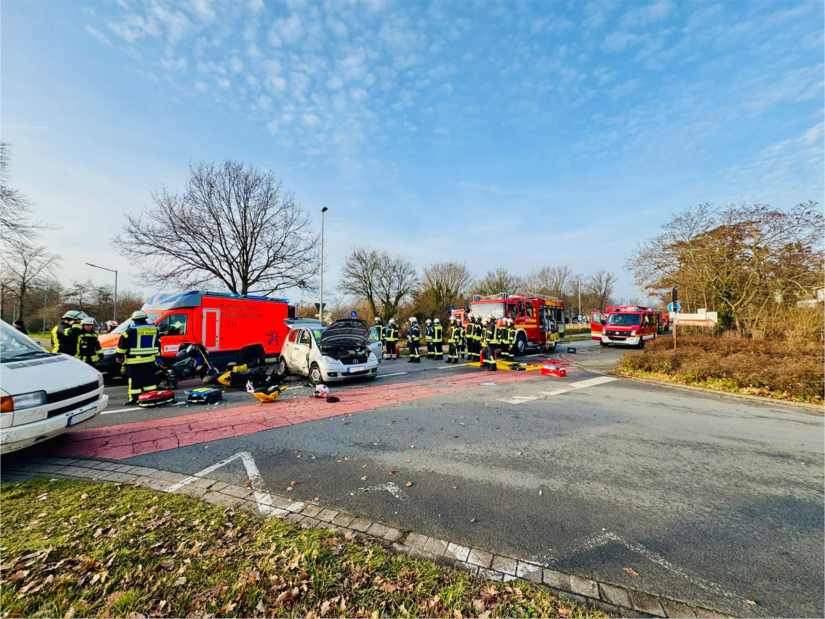 Schwerer Verkehrsunfall