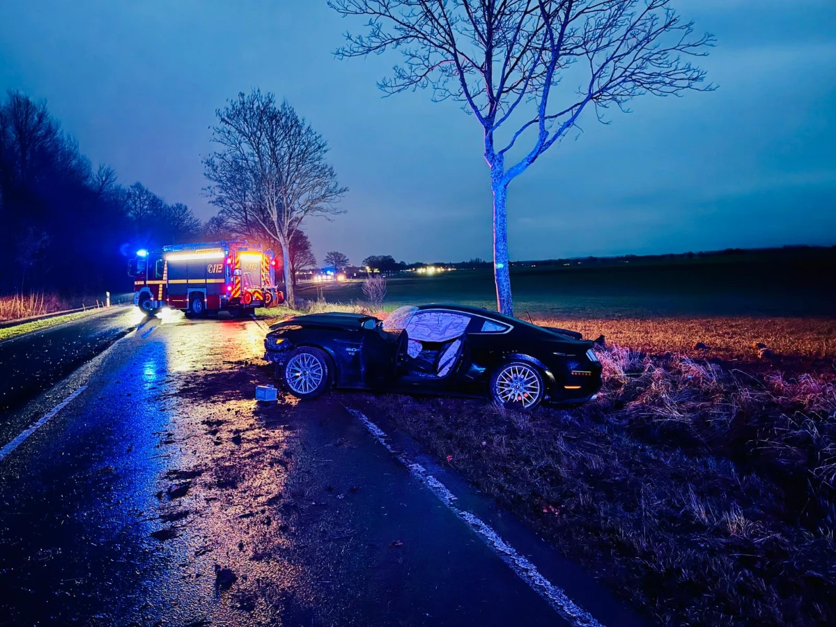 UNfall auf B441 bei Wunstorf