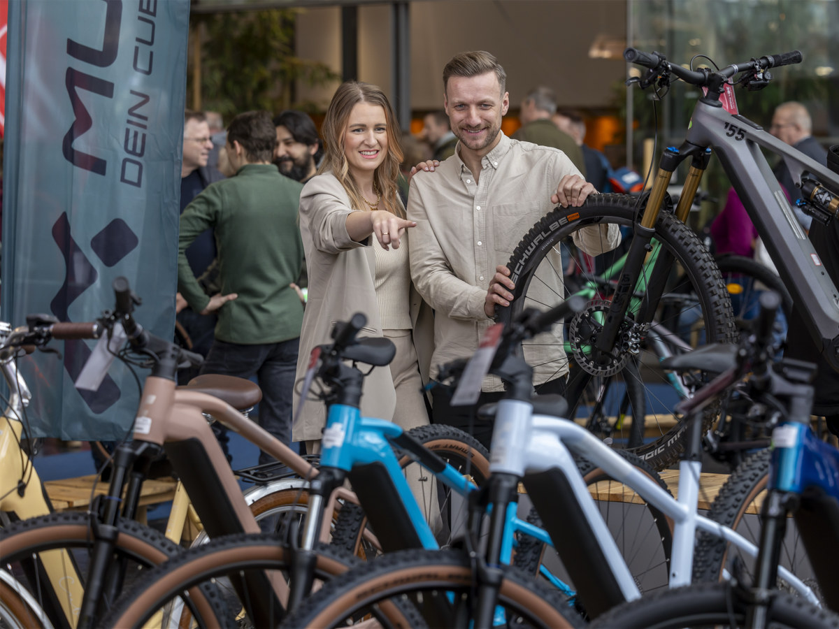 Freizeitmesse ABF Thema Fahrräder