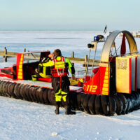 Eisrettung am Steinhuder Meer