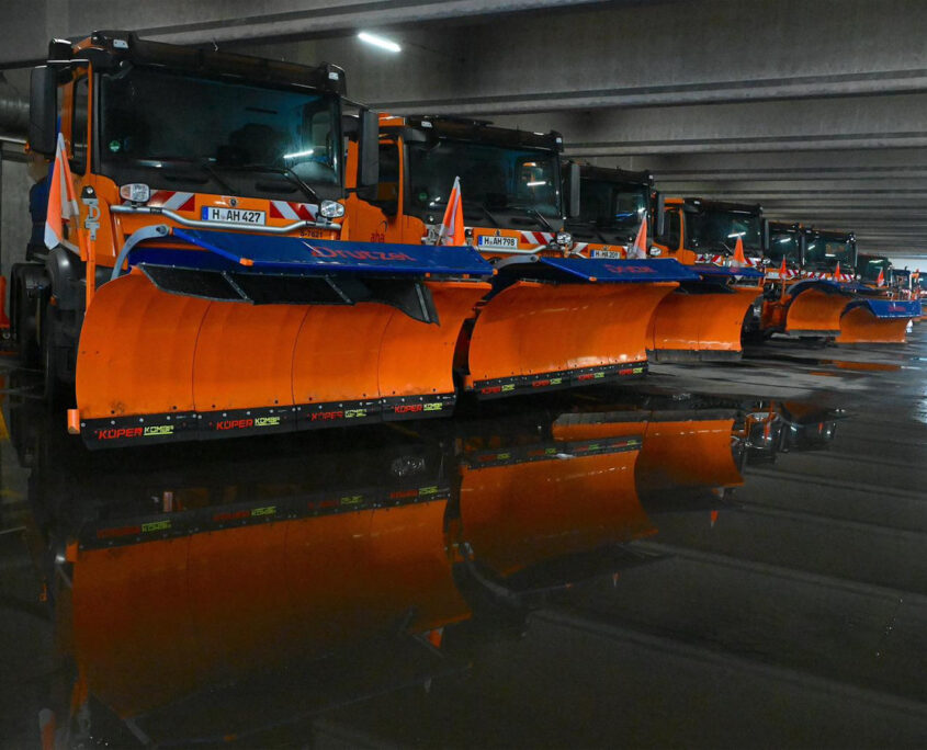 Schneeräumfahrzeuge