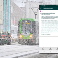 Busverkehr eingestellt