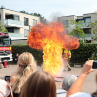 Fettexplosion Demonstration