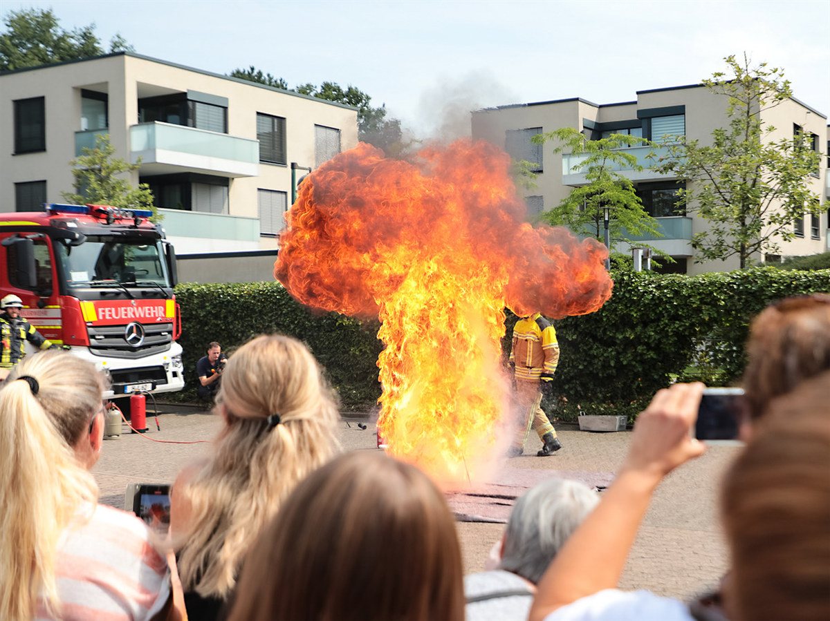 Fettexplosion Demonstration