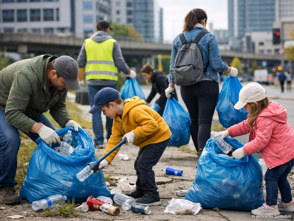 Frühjahrsputz Hannover feiert 20. Jubiläum Müll sammeln
