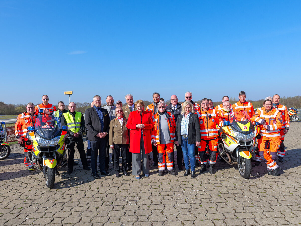 Saisonstart JUH Motorradstaffel
