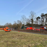 Rettungshubschrauber im Einsatz