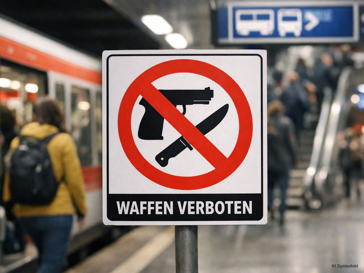 Waffen verboten