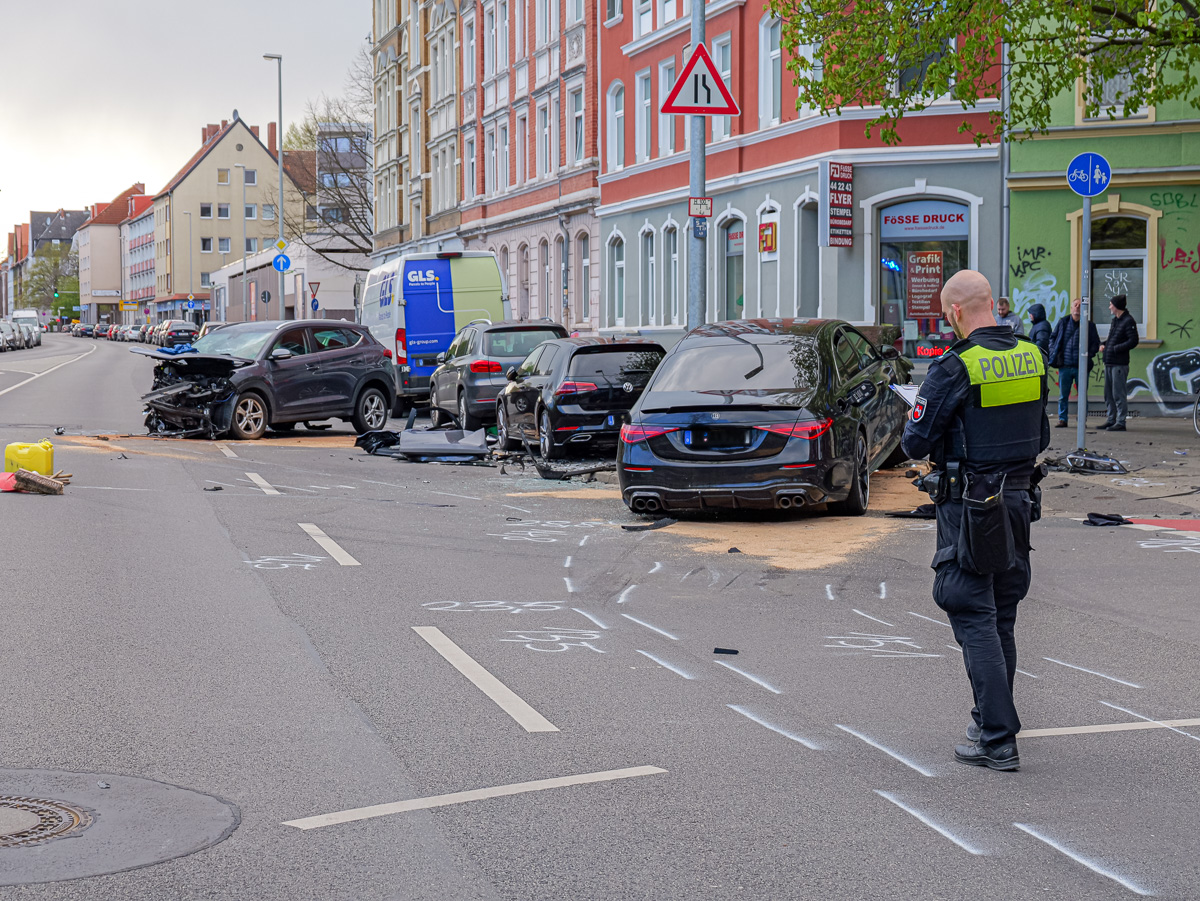 Frontalcrash Fössestraße