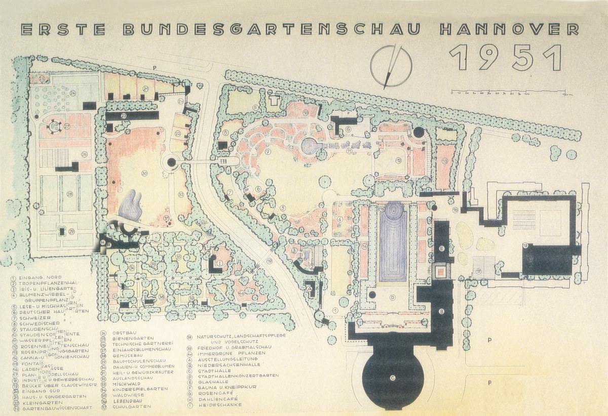 1. Bundesgartenschau in Hannover