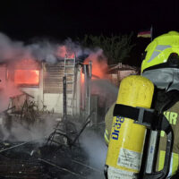 Gartenlaubenbrand Gleidingen