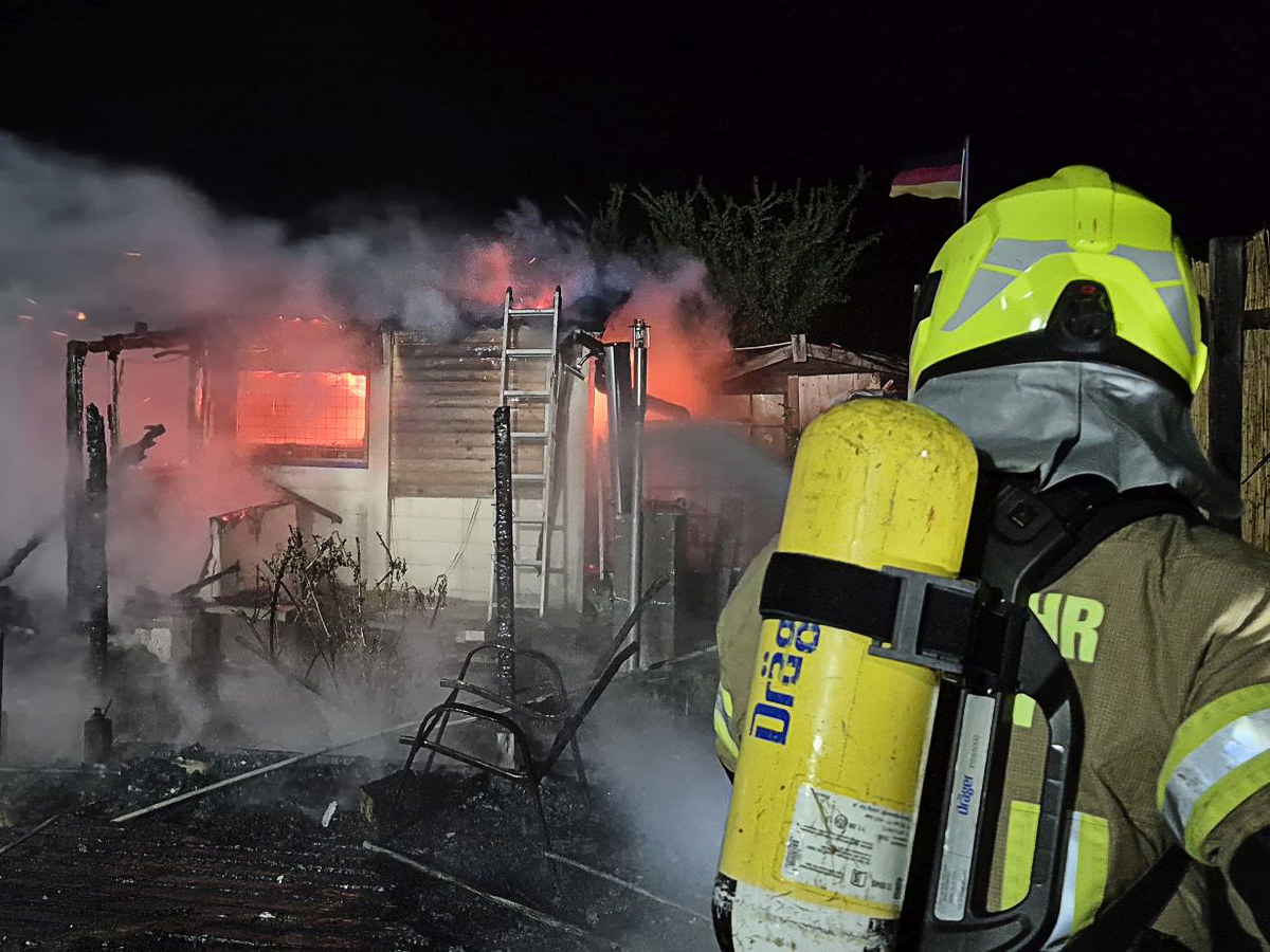 Gartenlaubenbrand Gleidingen