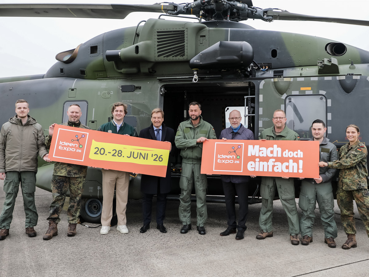 IdeenExpo mit der Bundeswehr