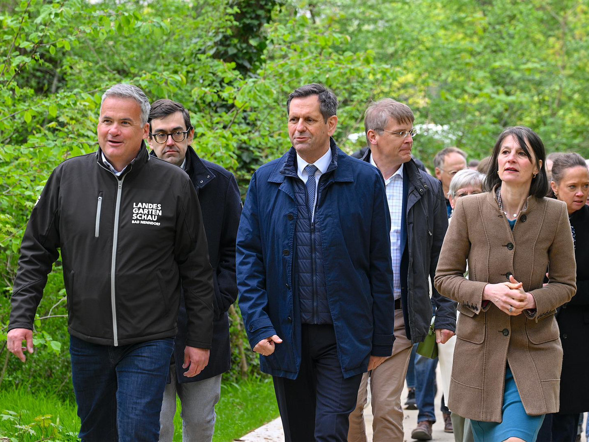 Vorbegehung bei der Landesgartenshow